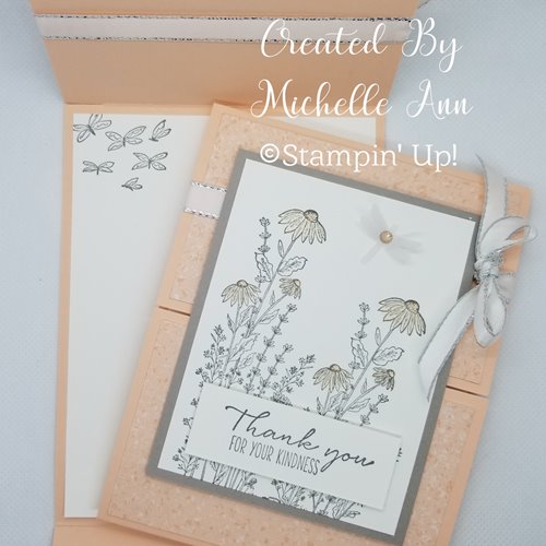 Dragonfly Vertical Gatefold card