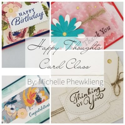 Happy Thoughts Card Class