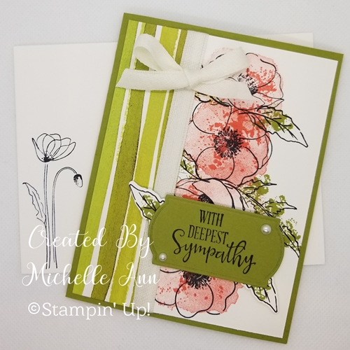 sympathy card & envelope